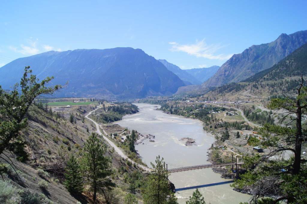 Thompson River by Lillooet, BC